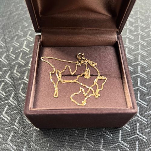 Ｋ18ネックレス2面2g