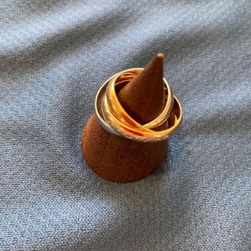 カルティエ　トリニティ3連リング