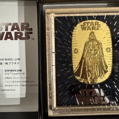 スター・ウォーズ ダースベイダー 純金20g小判