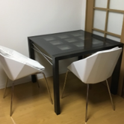 リーンロゼ　エクステンシア、イス2脚、トーゴ1P