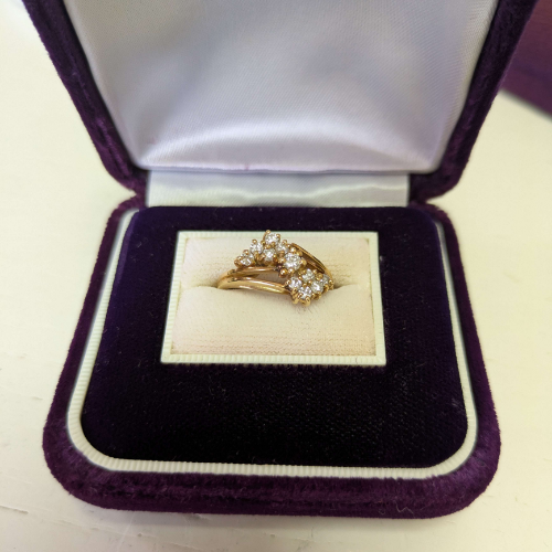 18金 ダイヤモンドリング