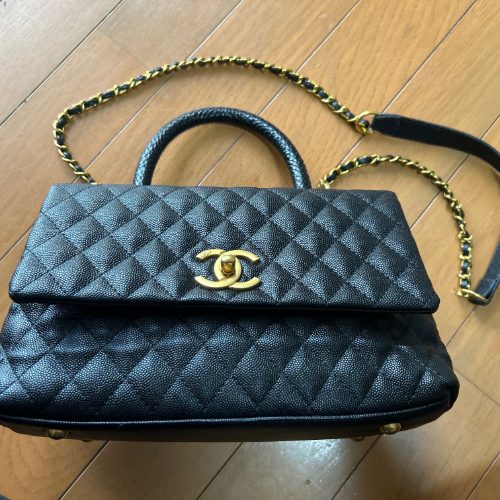 シャネル ラムスキン マトラッセ 2WAYチェーンショルダー