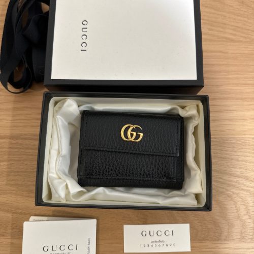 グッチ GGマーモント 三つ折り財布