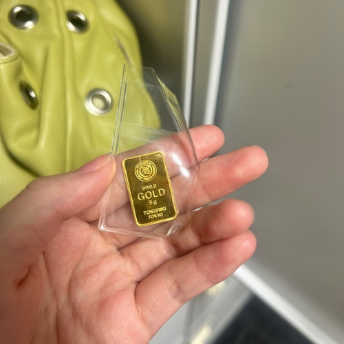 徳力本店24金インゴット