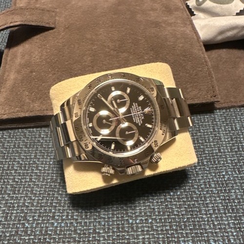 ロレックス デイトナ 116520ブラック文字ばを