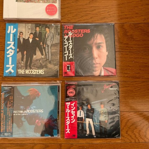 ルースターズ、銀杏BOYZ 未開封CD5点
