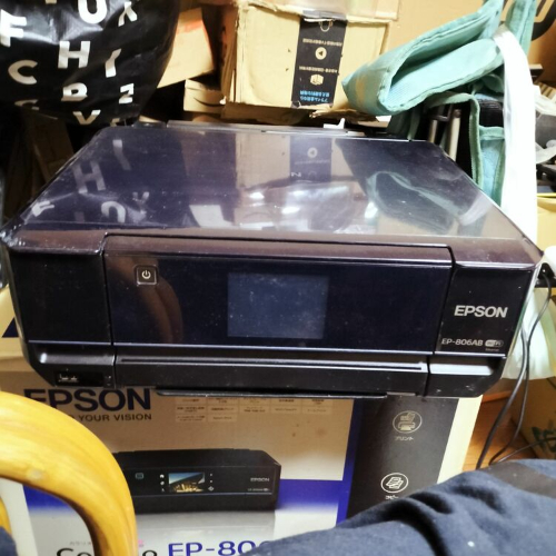 EPSON カラリオ･プリンター EP-806AB（スキャナー故障・印刷不具合）