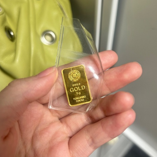 徳力本店24金インゴット