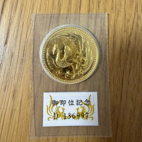 御即位記念10万円金貨30g