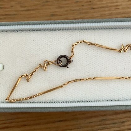 18金のネックレス