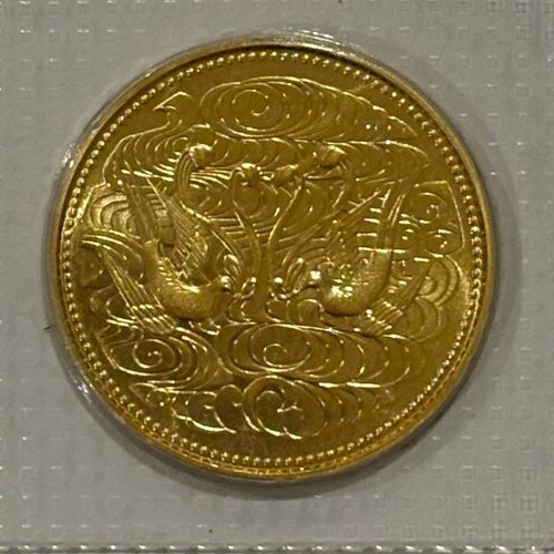 天皇陛下御在位60年記念 10万円金貨