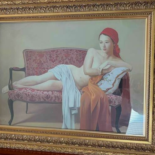 女性像　作品名不明　森本草介作