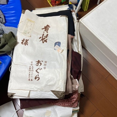 ポリエステルやウール着物