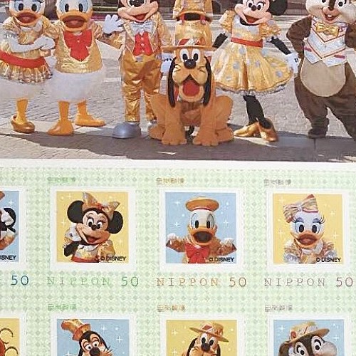 ディズニー30周年 記念切手