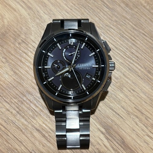 シチズン　アテッサTI 黒文字盤