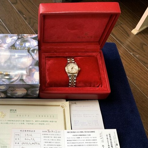 デイトジャスト（レディース）ゴールドコンビ　69173