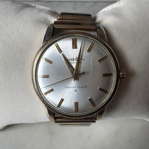 セイコー グランドセイコー GSファーストモデル 浮ロゴ 25石