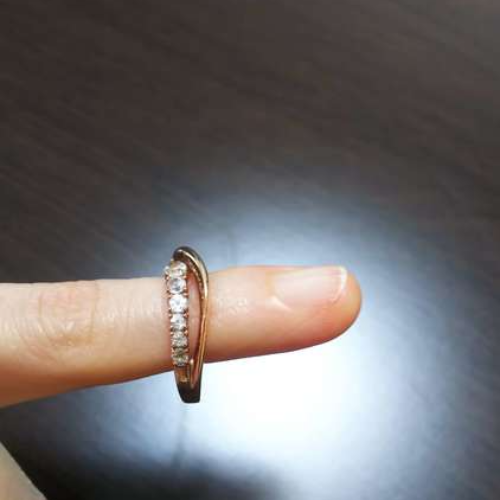 4℃ K10ピンクゴールドリング