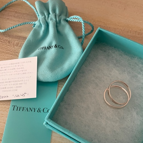 Tiffany & Co. シルバー925 インターロッキング サークル リング