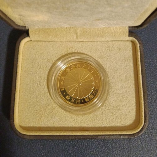 天皇陛下御在位60年記念貨幣