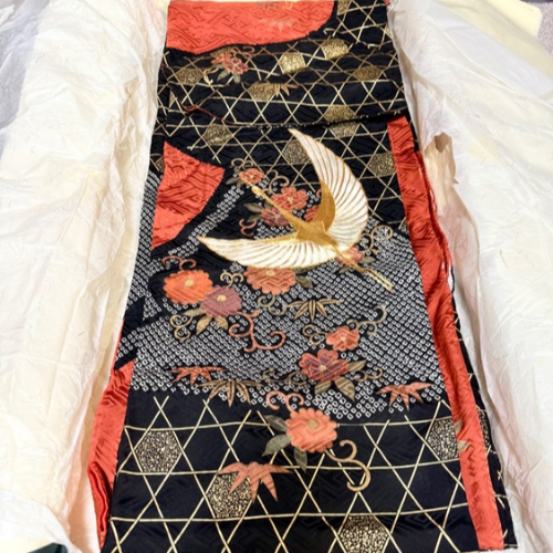 振袖、帯、バック、草履