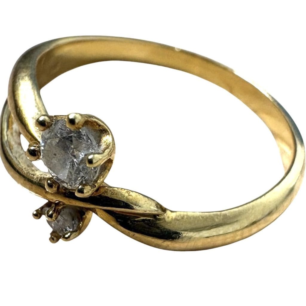 18金（K18）リング 指輪 ダイヤモンド アクセサリー 貴金属