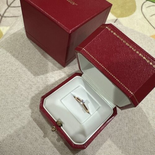 Cartier ソリテール 0.24カラット