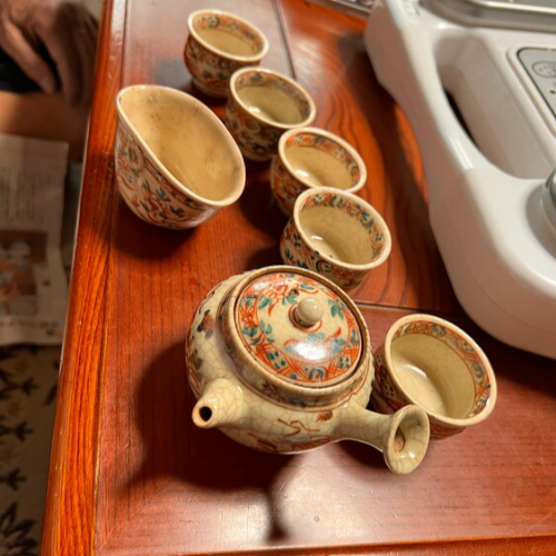 古伊万里の煎茶道具セット