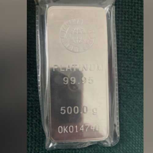 99.50、プラチナ500g