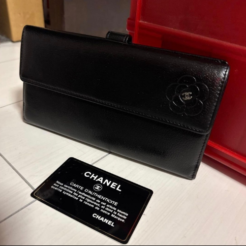 CHANEL シャネル カメリア 長財布