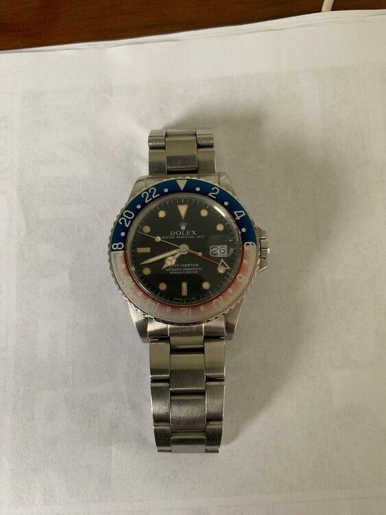 ロレックス GMTマスター 1675