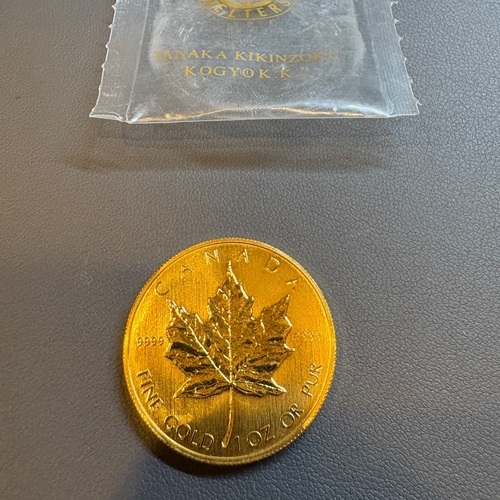 メイプルリーフ金貨　1オンス