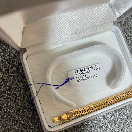 ブレスレット　12面カット　18g 18センチ
