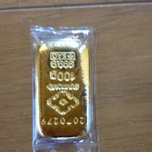 田中金属 100g インゴット