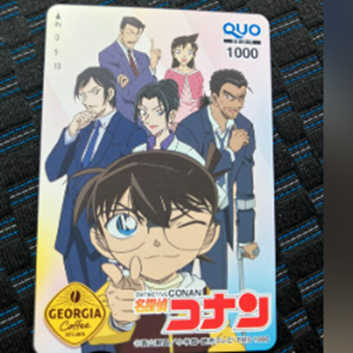 ジョージア×名探偵コナン　QUOカード1000