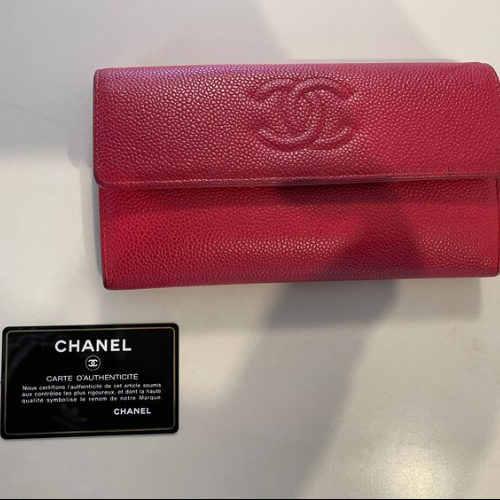 CHANEL ココマーク 長財布