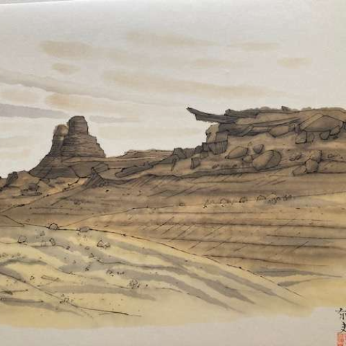 瑠璃彩版　シルクロードの心　平山郁夫