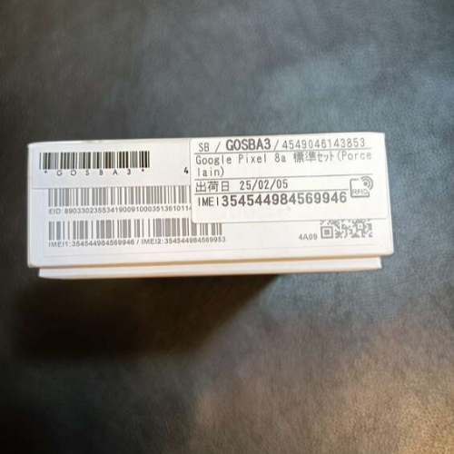 Google　pixel　8a　128GB