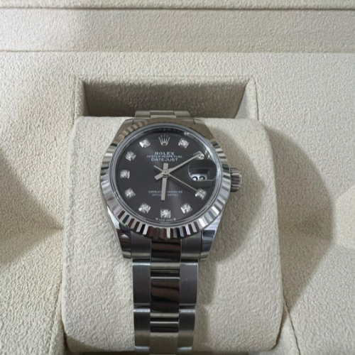 279174 10p ダイヤ　ダークグレー