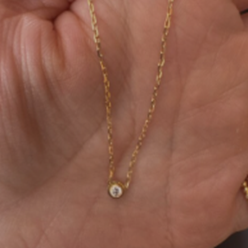 カルティエ ダムール ネックレス、XS