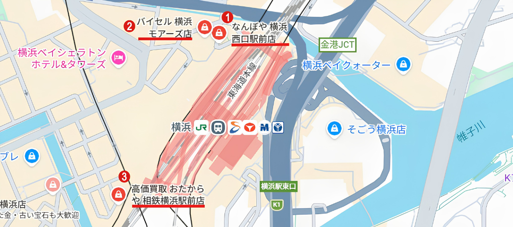 横浜駅周辺