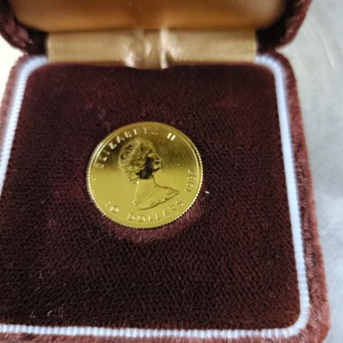 メープルリーフ金貨1/4オンス