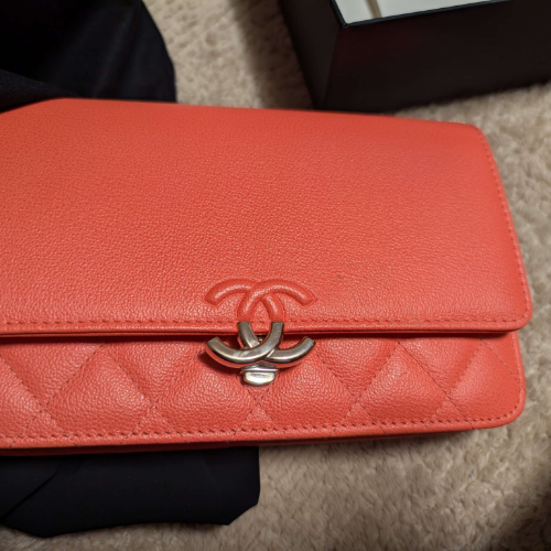 マトラッセ チェーンウォレット ハーフココ