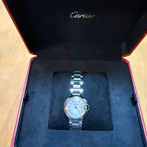 カルティエ バロンブルー28mm