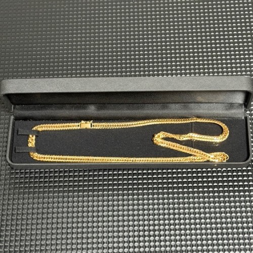 K18 12面トリプル　55g 55cm 喜平ネックレス