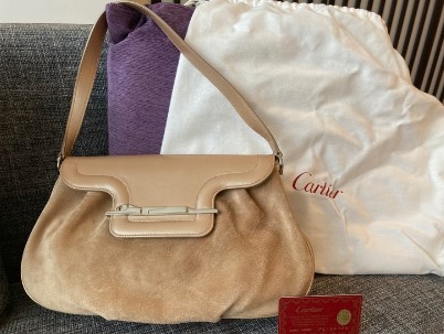 カルティエ　パンテール　ハンドバッグ