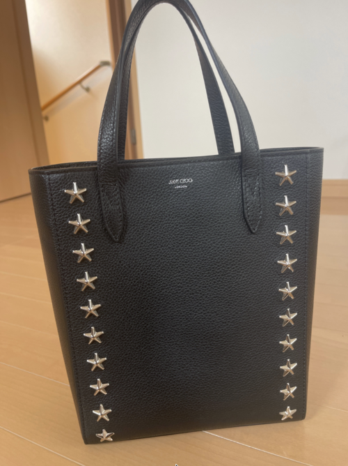 ジミーチュウ／PIMLICO（ピムリコ）系トート（両サイドスタースタッズ）