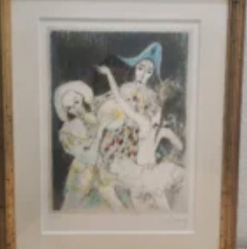 ジャン・ジャンセン アルルカンのダンス 109/250 絵画