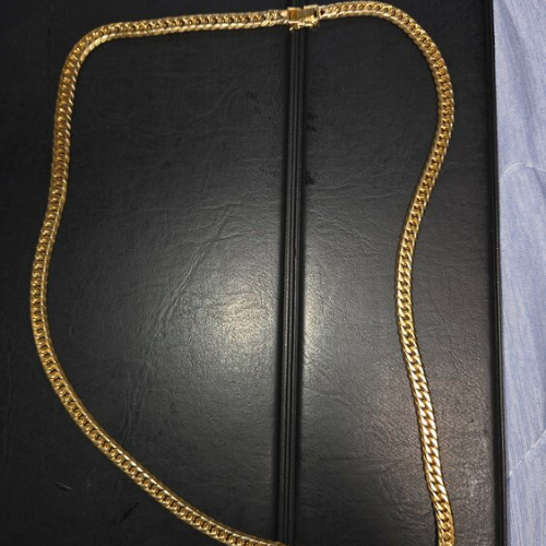 喜平ダブル18K50Gネックレス