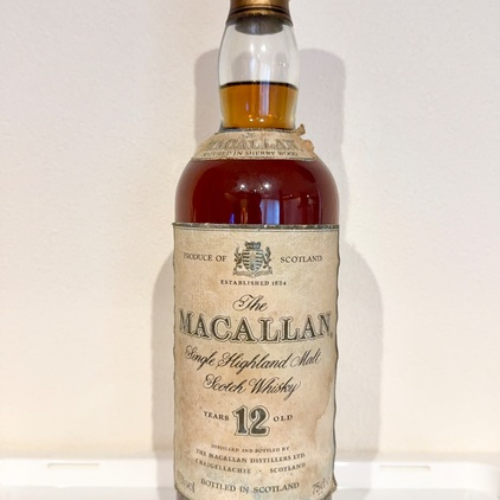 ウィスキー　マッカラン12年　旧ボトル
